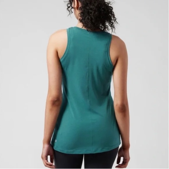 NWT-Athleta Radiate Tank, Teal sz Medium - Picture 2 of 4